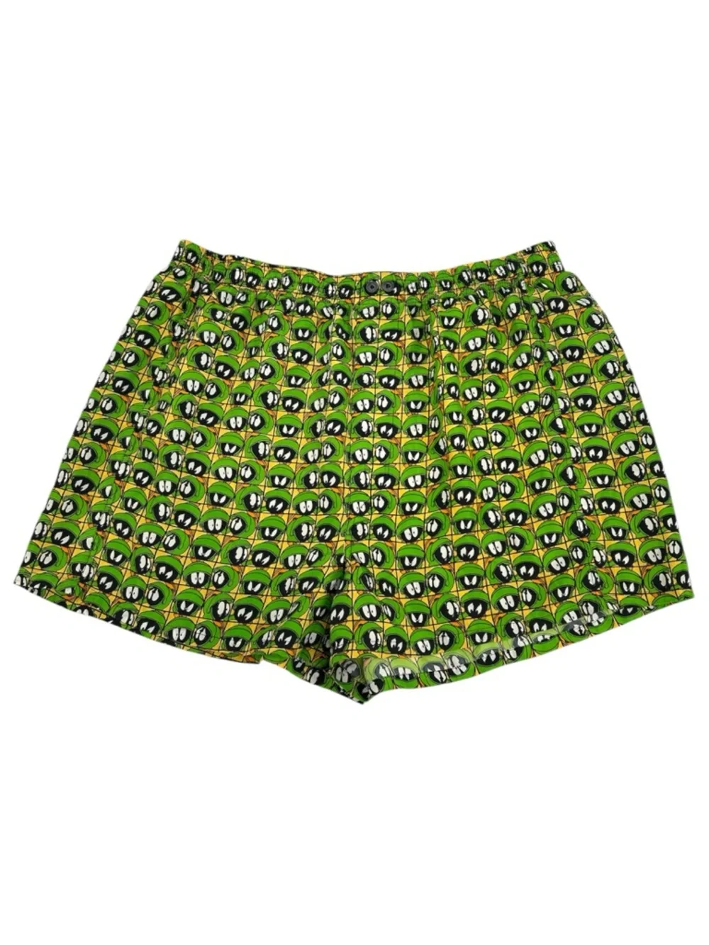 NWOT Vtg 90s Warner Bros. Store Looney Tunes Marvin The Martian Silk Boxers XL